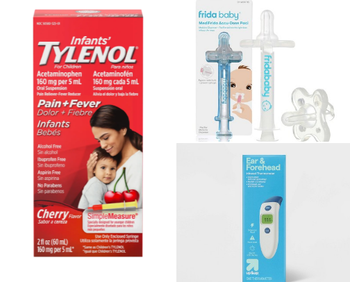 Flu Season Must Haves for Babies and Toddlers cover photo collage