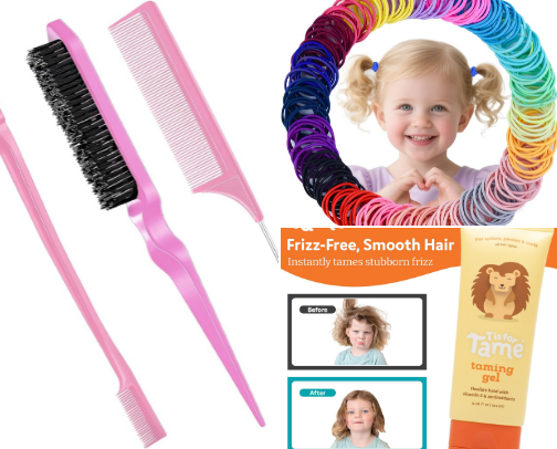 Toddler Hair Must Haves cover photo collage