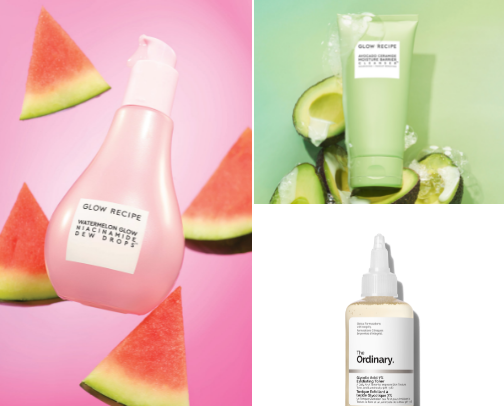 My favorite beauty recs cover photo collage