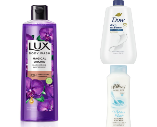 Body care products to have cover photo collage