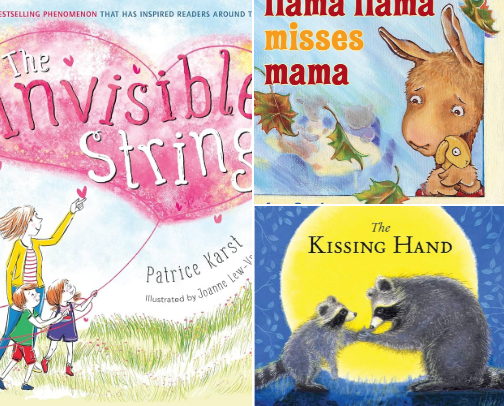 Kids books that helped with school adaptation cover photo collage