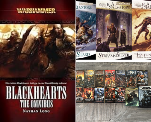 Personal Fantasy Reads cover photo collage