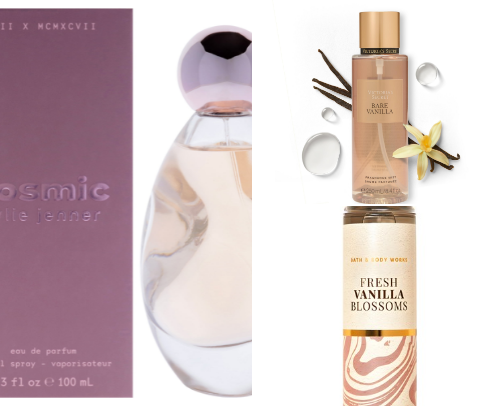 perfumes + body scents cover photo collage