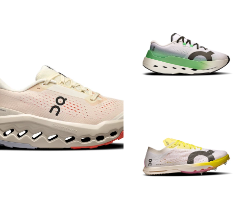On Cloud Shoes for women's | Running cover photo collage
