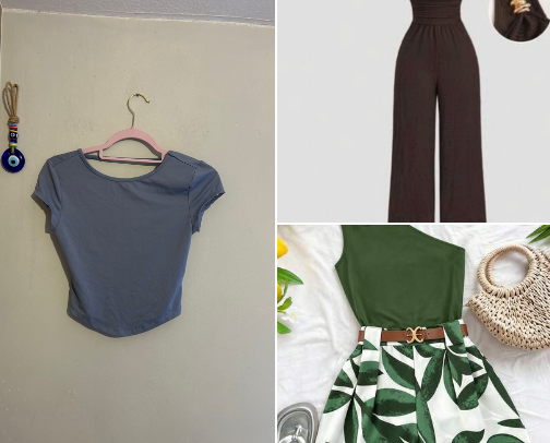 SHEIN clothing recommendations cover photo collage