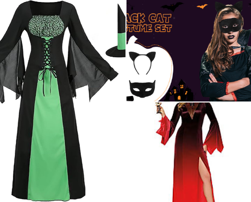 🎃 Halloween Costumes for Women cover photo collage