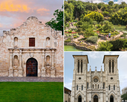 Weekend Getaway: San Antonio, TX cover photo collage