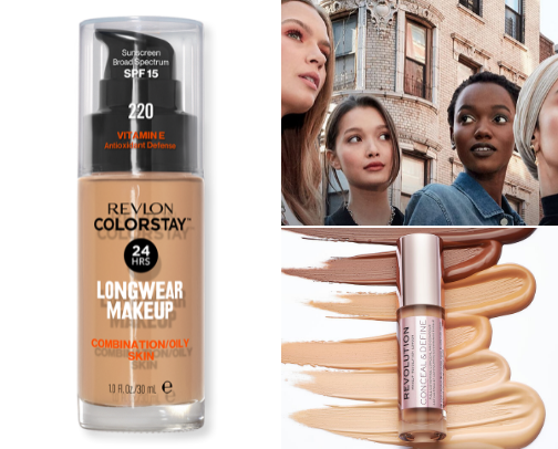 Drugstore MakeUp cover photo collage