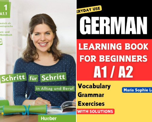 Learning German with Debola Babs cover photo collage