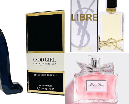 Parfums cover photo collage