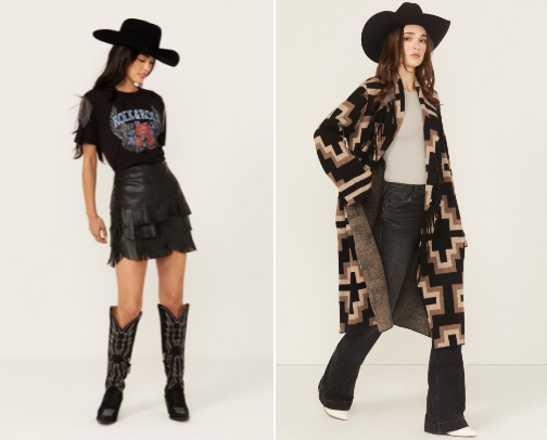 Cowgirl up! Western wear for festivals, country concerts, and rodeos cover photo collage