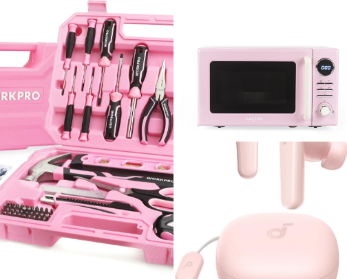 Amazon Girly Finds cover photo collage