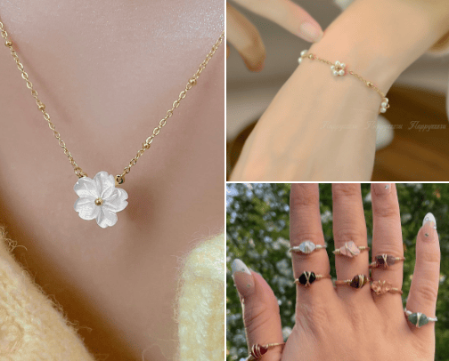 Jewelry cover photo collage