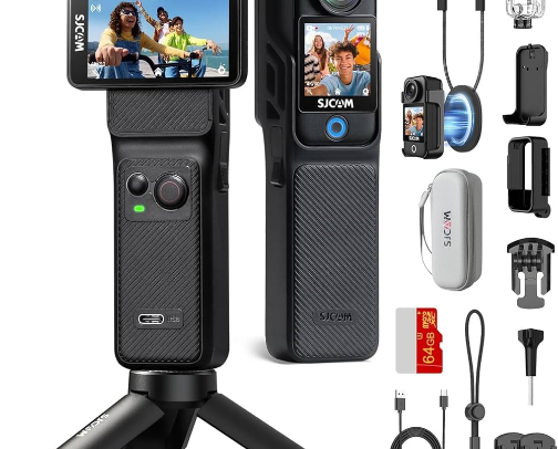Budget friendly action camera cover photo collage