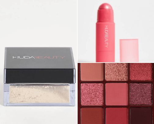 MAKE UP-HUDA BEAUTY cover photo collage
