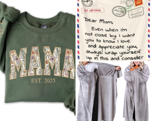 🎁Gifts for Mom Under $50 (Cute + Useful Finds)💐 cover photo collage