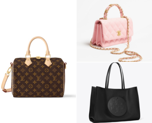 " Handbags every woman must have in 2025 ✨" cover photo collage