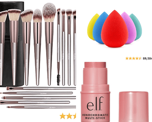Beauty & Make-up cover photo collage