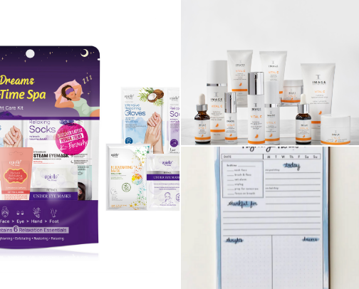 Top Self-Care Products for Night Shift Workers/Nurses. cover photo collage