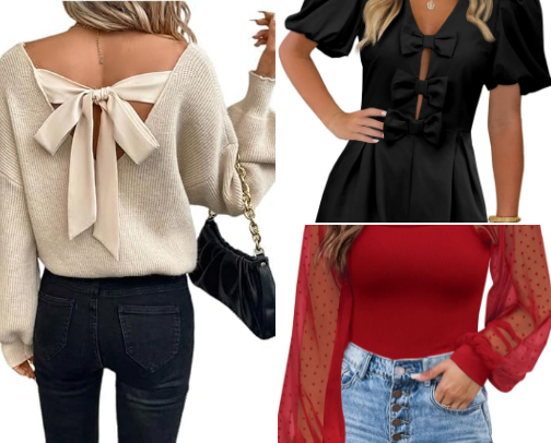 Valentine's Outfits cover photo collage