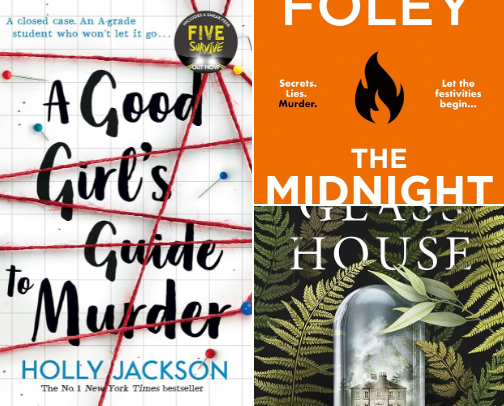 Top 5 holiday reads cover photo collage