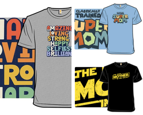 ❤️ Mom Shirts - Quirky & Charming Gifts cover photo collage