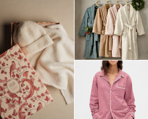 Gift guide: Cozy essentials cover photo collage