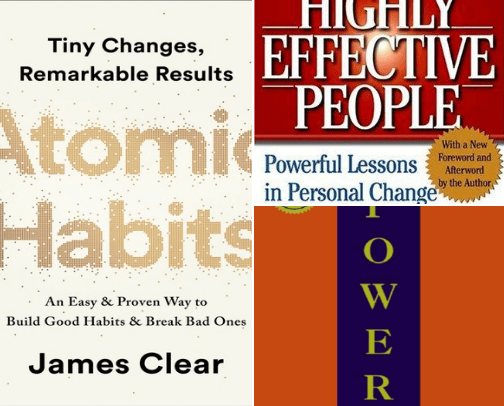 Self improve cover photo collage