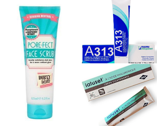 Beauty + skin care cover photo collage