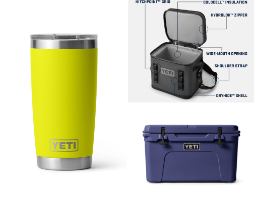 YETI cover photo collage
