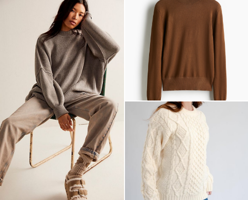 Sweater Weather Wardrobe cover photo collage