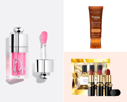 HIGH END MAKE UP PRODUCTS & SKIN CARE cover photo collage