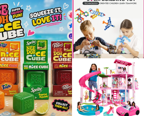 Toys cover photo collage