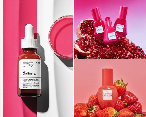 my fav serums ☁️ cover photo collage