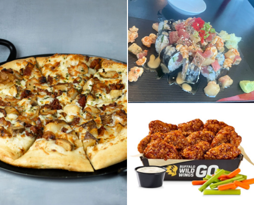 Favorite Food Places cover photo collage