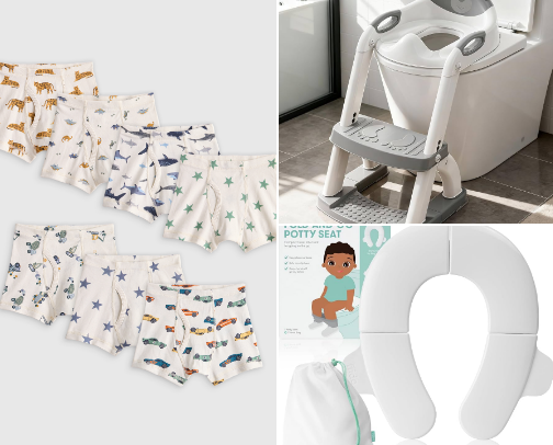 Potty Training cover photo collage
