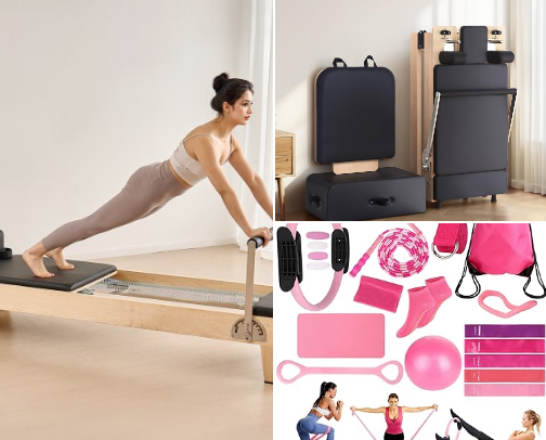 Pilates at Home Essentials 🩷 cover photo collage