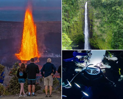 Top 10 Things To Do on the Big Island cover photo collage