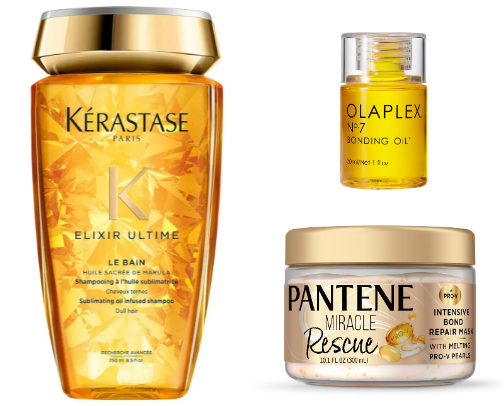 Products for hair from your dreams💎 cover photo collage