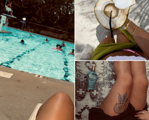 Everything You Need For A Deep Glowy Tan 🌞 cover photo collage
