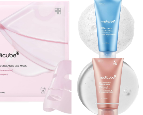 Simple Skincare Routine cover photo collage