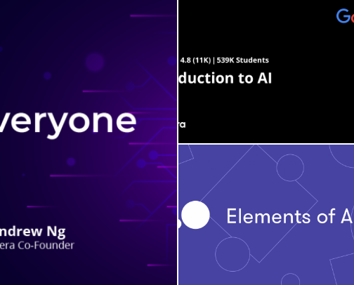 AI Courses That Can Change Your Career (Beginner to Advanced) cover photo collage