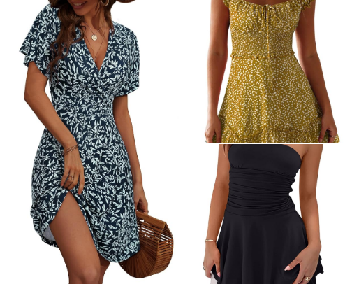 Spring/Summer dresses cover photo collage