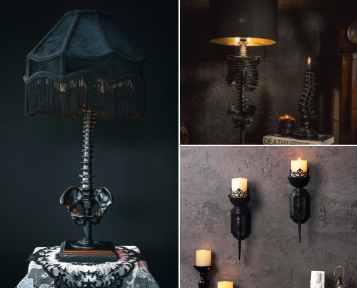 Gothic Lights 🖤🦇 cover photo collage