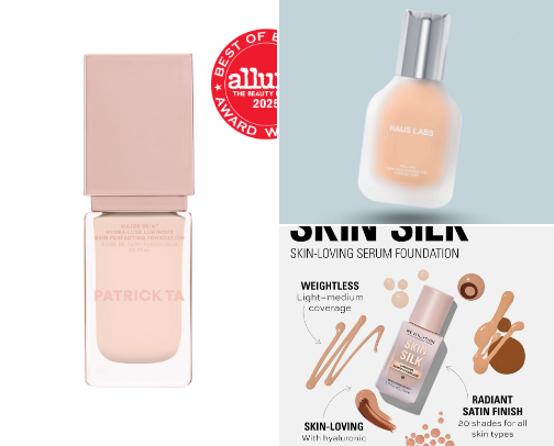 Makeup Recommendations for Dry, Sensitive Skin ✨ cover photo collage