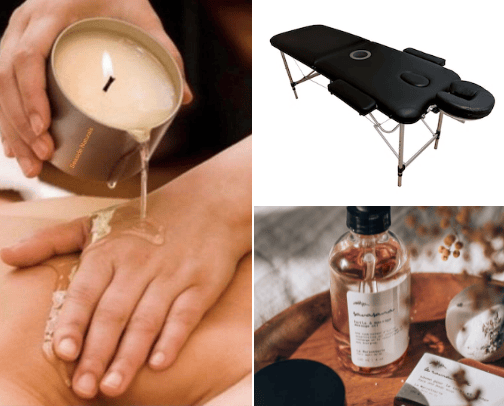 Massage Must Haves cover photo collage