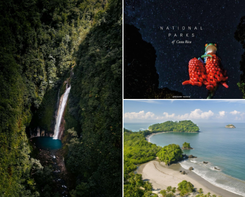 Hiking in Costa Rica cover photo collage
