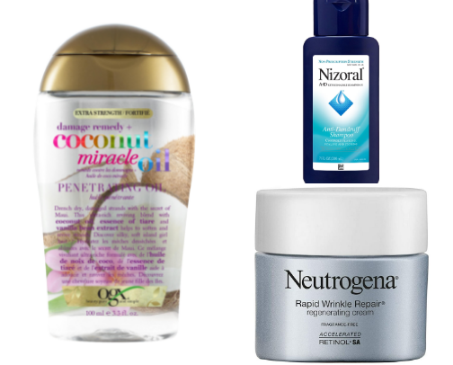 Affordable drugstore skincare and haircare I will repurchase until I’m 90 👵🏼 cover photo collage