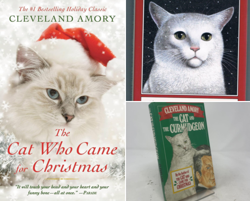 Great books about real cats. cover photo collage