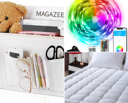 Amazon dorm essentials🛼 cover photo collage